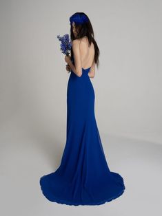 Bridesmaid Look, Blue Party Dress, Blue Party