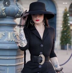 Fashionable Nails, Stella Rose, Black Pencil Dress, Make My Day, Nails Fashion, Woman Suit Fashion, Addams Family, Vintage Glamour, Fashion Aesthetic