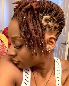 Birthday Loc Styles For Women, Barrel Loc Styles Women, Lock Styles, Loc Nation, Dreads Styles For Women, Loc Updo, Dread Styles