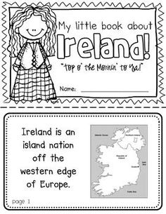 the book about ireland with pictures and text