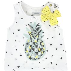 Débardeur imprimé - 157871 Kids Shapes, Kidswear Trends, Tropical Trend, Fancy Bows, Baby Inspiration, Shapes For Kids, Fun Clothes, Summer 16