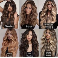 Blonde To Brown Hair Transformation, Dark To Light Hair Transformation, Spring Hair Color Trends, Fire Hair, Corte Bob, Spring Hair Color, Caramel Hair, Honey Hair, Highlights Brown Hair