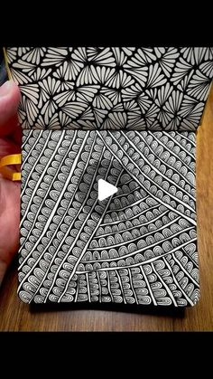 Kristiina Kaunisaho on Instagram: "Materials: Royal Talens Art Creation sketchbook (12x12cm, 140 g/m² paper) & Uni Pin fineliner 

#kristiinakaunisaho #howtodraw #howtodrawdoodle #drawwithme #arttok #art #artist #drawtok #zentangle #zendoodle #zenart #zentangleartist #doodle #doodleartist #doodlepattern #zentanglepattern #artoftheday #artoftiktokktok #fyp #foryou #traditionalart #traditionalartist #finelinerart #zentangleart #onthisday #repost" Royal Talens, Zentangle Patterns, Doodle Patterns, Doodle Drawings, Traditional Art