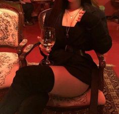 A Woman, Wine, Glass