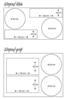 a diagram showing how to cut out the measurements for a round and oval tablecloth