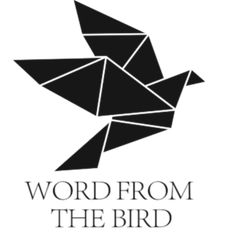 the logo for word from the bird