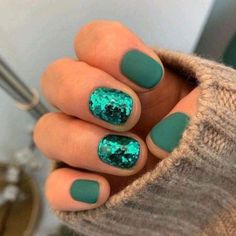 Glitter Nails Multicolor, Glitter Matte Nails, Matte Nails With Glitter, February Gel Nails, Matte Glitter Nails, Trendy Summer Nails 2023, Matt Nails, Trendy Summer Nails, Summer Nails 2023