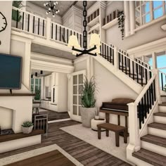 Bloxburg House Theme Colors, Bloxburg House Ideas Cozy Exterior, Cute Bloxburg House Ideas Exterior, House Entrance Ideas Bloxburg, Bloxburg Family Home Interior, Bloxburg House Ideas Entry Way, Bloxburg House Ideas Big Layout, Vanilla Bloxburg House, Roblox Bloxburg House Ideas Exterior Suburban