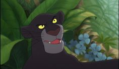 the black panther from disney's live - in - the - life animated movie