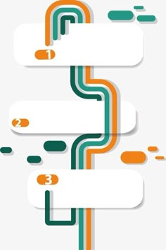 an orange and green abstract background with some white circles on the bottom, one in the middle