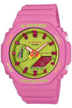 CASIO G-Shock GMA-S2100BS-4AJF Women Watch Mid Size Model Pink Resin Band NEW CASIO G-Shock GMA-S2100BS-4AJF Women Watch Mid Size Model Pink Resin Band NEW ++ Product Features ++ ++ Shipping & Handling, Payments ++ Economy Shipping - We will ship using the postal service. - United States, Canada, Mexico, Europe, Russian Federation, Middle East, Oceania, Asia ... takes 2-4 weeks. - South America, Africa ... takes 2-6 weeks. Expedited Shipping - We will ship using EMS or DHL or FedEx. - We will ch Structured Water, Pink Watch, Elapsed Time, G Shock Watches, Countdown Timer, Girly Accessories, Casio G Shock, Analog Watch, Modern Women