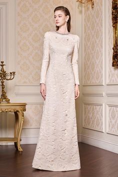 Elegant Cream A-line Evening Dress, Elegant A-line Wedding Dress For Banquet, Elegant A-line Gown For Banquet, Elegant White A-line Evening Dress, Elegant A-line Mother Of The Bride Dress For Banquet, Luxury Fitted A-line Gown, Elegant Beige Dress For Banquet, Elegant Beige Maxi Dress For Banquet, Elegant White Gown For Mother Of The Bride