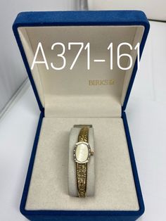 "Vintages Birks 14Kt Gold and Diamond Quartz Watch on 14Kt Gold Bracelet. This watch has been professionally appraised in 2015 for $3000.00 and that written appraisal will accompany the watch when sold. Since I am not an expert regarding this item, I have relied on the expertise of the certified professional appraisal. The following details about this Birks Gold Watch are from a Certified Gemmologist-Certified Goldsmith appraisal: \" One ladies BIRKS Wristwatch WATCH DETAILS Model: Has no model Anniversary Yellow Gold Bracelet With Diamond Hour Markers, Evening Yellow Gold Jewelry With Box Clasp, Formal Gold Diamond Jewelry And Watches, Yellow Gold Jewelry For Wedding, Yellow Gold Diamond Watch With 17 Jewels For Wedding, Gold Rectangular Jewelry For Anniversary, Gold Diamond Jewelry And Watches For Evening, Antique Gold Watches With Diamond Hour Markers, Vintage Gold Diamond Watch For Formal Occasions