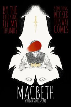 the poster for macbeth's upcoming play