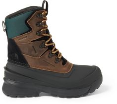 Tackle cold weather in comfort with the men's The North Face Chilkat V 400 waterproof boots. With their toasty insulation and underfoot cushion  you'll be ready for all-day winter adventures. Winter Boots For Teenage Boys, Winter Hiking Boots, Mens Winter Boots, Mens Snow Boots, Winter Hiking, Black 13, Snow Shoes, Boots And Sneakers, North Face Mens