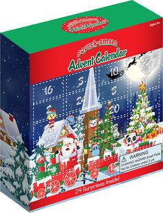 Advent Calendar Squish-Amals Count Down To Christmas, Santa Toys, Halloween Candy, Toys Shop, New Friends, Advent Calendar, Pet Toys, Advent, Christmas Decorations