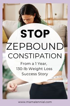 Cure Zepbound constipation with these tips and tricks from someone who lost 130-pounds in GLP-1. What To Eat On Zepbound, Zepbound Meals, Monjauro Diet, Mounjaro Tips And Tricks