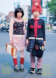 Fruits Magazine 90s, 90s Harajuku Fashion, 2000s Clothing, Japan Fashion Street, Noel Fielding, Kei Fashion