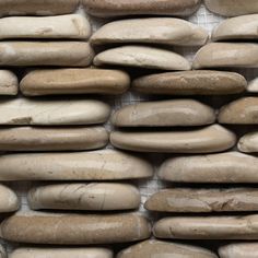 several large rocks stacked on top of each other