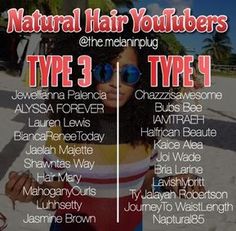 Hair Type 3 & 4 YouTubers Type 3 Hair, Afro Hair Care, Black Hair Growth, Natural Hair Regimen, Hair Care Growth, Natural Hair Care Tips, Hair Regimen, Black Hair Care