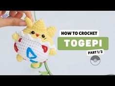 crochet how to make a cute pokemon toy