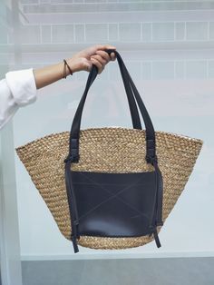 Woven Top, Phone Numbers, Straw Bag