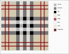 an image of a plaid pattern with different colors