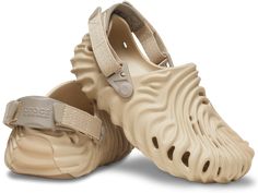 Salehe Bembury X The Pollex Clog Style # 208600-1MJ Color: Stone Soup Crocs X Salehe, Salehe Bembury, Clog Style, Stone Soup, Clogs Style, Mould Design, Kids Items, Color Stone, Sneaker Collection