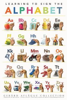 the learning to sign the alphabet book