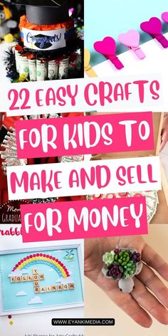 crafts for kids to make and sell for money