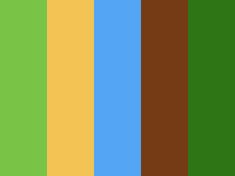 a green, brown and blue striped background