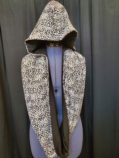 Add style to your outerwear.  Completely reversible hooded infinity scarf. Either wrap it or let it hang.  Light weight but offers great warmth.  Machine washable with mild detergent and low dryer setting. Hooded Infinity Scarf, Scarf With Hood, Womens Jackets, Infinity Scarf, Favorite Outfit, Bathing Beauties, Jackets & Coats, Jackets For Women, Purses And Bags