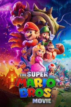 the super mario bros movie poster