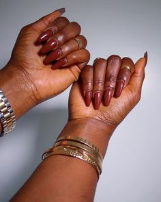 15 Chic Fall Nail Colors for Brown Skin Opi Espresso Your Inner Self, Manicure Hands