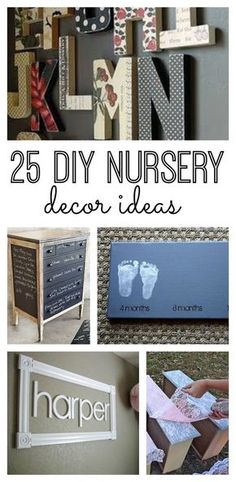 25 diy nursery decor ideas that are easy to make and fun for the whole family