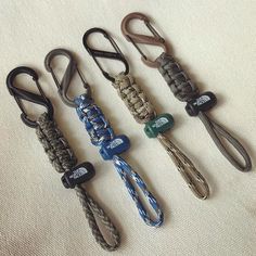 Paracord Keyring, Stem Style, Paracord Dog Leash, Simple Macrame