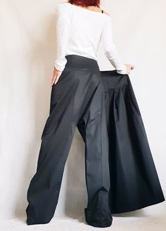 Falda del Pantalón/Pantalones Casuales sueltos/Pantalones de | Etsy Versatile Baggy Wide-leg Parachute Pants, Chic Baggy Wide-leg Parachute Pants, Baggy Wide-leg Parachute Pants, Chic Baggy Parachute Pants, Versatile Baggy Harem Pants, Chic High-waist Baggy Harem Pants, Chic Baggy Harem Pants With Pockets, Chic Baggy Straight Parachute Pants, Baggy Wide-leg Pants With Versatile Style