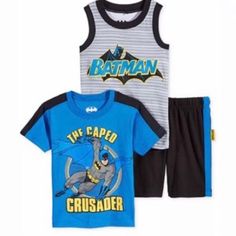 Nannette Little Boys 3-Pc Batman Tank, T-Shirt & Shorts Set Sizes Available 2t. Brand New With Original Tags. Bundle 38 Casual Playwear Sets With Character Print, Cotton Playwear Sets With Graphic Print, Cotton Graphic Print Playwear Sets, Cotton Graphic Print Sets For Playwear, Cotton Character Print Sets For Playwear, Casual Playtime Sets With Character Print, Black Cotton Playwear Sets, Casual Black Character Print Sets, Casual Black Sets With Character Print