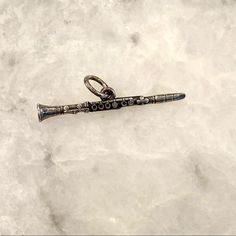 James Avery Retired Clarinet Charm 1.25 Inches Some Tarnish And Scratches Present James Avery Fishermen Charm, James Avery Jewelry, James Avery, Womens Jewelry Necklace, Jewelry Necklaces, Women Jewelry, Silver, Women Shopping, Color