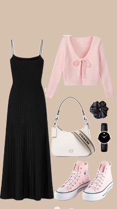 Downtown Outfits, Korean Casual Outfits, Causal Outfits, Everyday Fashion Outfits, Quick Outfits, Muslimah Fashion Outfits