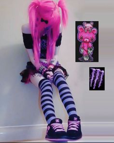 inspo scene girl scene queen scene kid kandi kid y2k scenecore scenemo emo girl emo outfit scene outfit Scene Summer Outfits, Purple Scenecore, Scenecore Fashion, Scene Outfits 2000s, Scene Queen Outfit, Black Scene Kid, Scene Kid Fashion