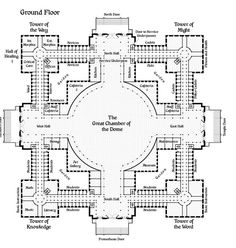 the floor plan for the second and third floors