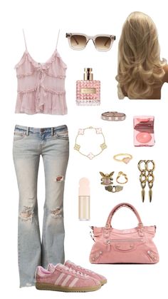 #basic #stockholmstyle #winter #stargirl #fyp #makeup #inspo #summer #pink Pink Stockholm Style, Flowy Tops Outfit, Stockholm Aesthetic, Pink Flowy Top, 2016 Style, College Fits, Shoes Outfit Fashion, Cute Preppy Outfits