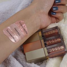 Stila Liquid Eyeshadow: Coral Crush, Jezebel, & Enchantress 80s Makeup Eyeshadow, Stila Glitter Eyeshadow, Stila Liquid Eyeshadow, Stila Eyeshadow, Lilac Eyeshadow, Eyeshadow Liquid, Glossy Eyeshadow, Eyeshadow For Green Eyes, Rainbow Eyeshadow