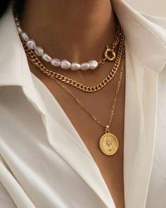 Necklace Outfit, Elegant Jewellery, Gold Coin, Necklace Statement, Cheap Jewelry