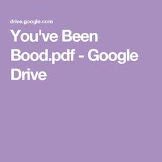 the text you've been bood - pdf google drive on a purple background