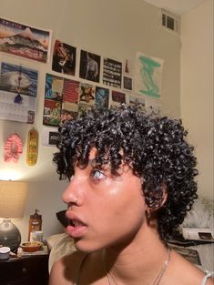 Short Curly Afro With Bangs, Really Short Curly Hair Black Women, Coily Hair Short, Short Cut Hair Styles For Black Women, 3b Curly Hair Short Styles, Curly Hair Mullet Black Women, 3b Curly Mullet, 3b Curly Short Haircut, Buzzed Curly Hair