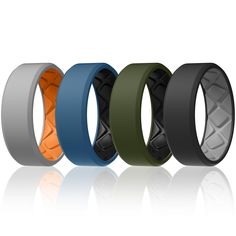 PRICES MAY VARY. Comfy & Flexible: Egnaro silicone ring men adopts ergonomic inner arch, breathable pattern and upgraded texture preventing rings from sticky and sweaty. Personalized designed for sports and gym enthusiasts and swollen fingers Safety: Made from medical-grade silicone, mens silicone wedding bands are hypoallergenic and non-conductive, ideal for sensitive skin and professions where metal rings pose a risk of injury Durability: Resistant to water, extreme temperatures, and chemicals Rings For Him, Silicone Wedding Band, Rings Mens, Rings Mens Wedding Bands, Medical Grade Silicone, Silicone Ring, Rubber Rings, Ring Men, Silicone Rings