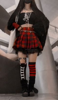 Alt Fits, E Girl, Kawaii Fashion Outfits, Foxtrot, Gothic Outfits