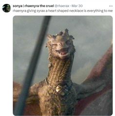 an image of a dragon with its mouth open and the caption that says,